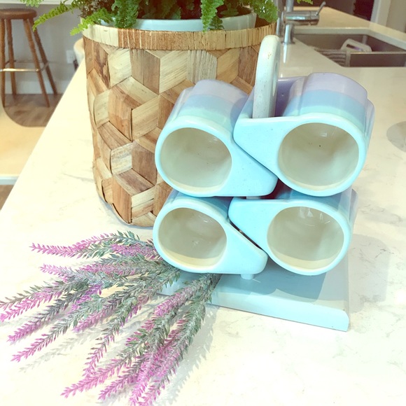 Vintage Rodolfo Padilla Mug Set - Picture 2 of 4